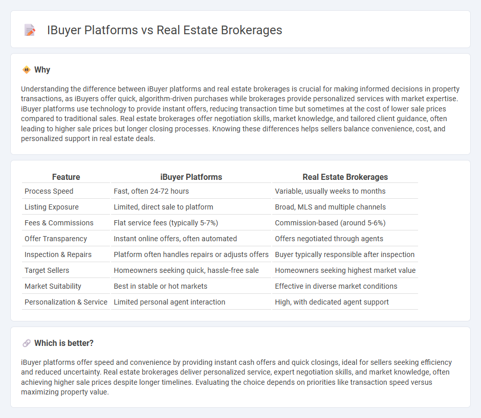 Ibuyer Platforms vs Real Estate Brokerages in Real Estate
