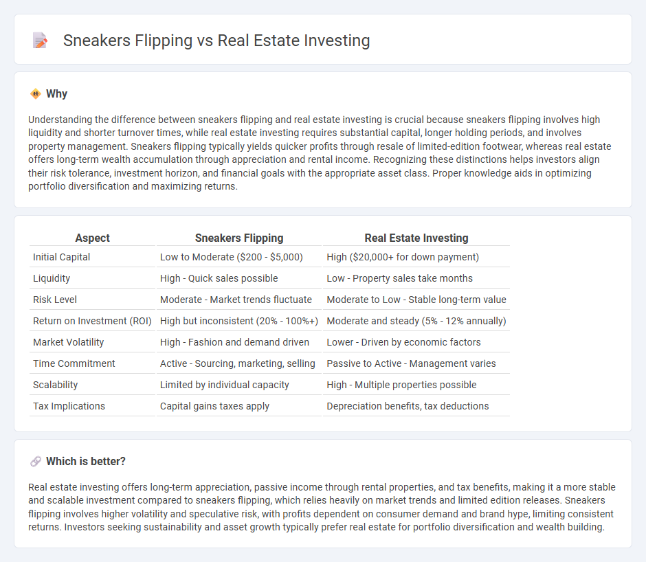 Sneakers Flipping vs Real Estate Investing in Investment