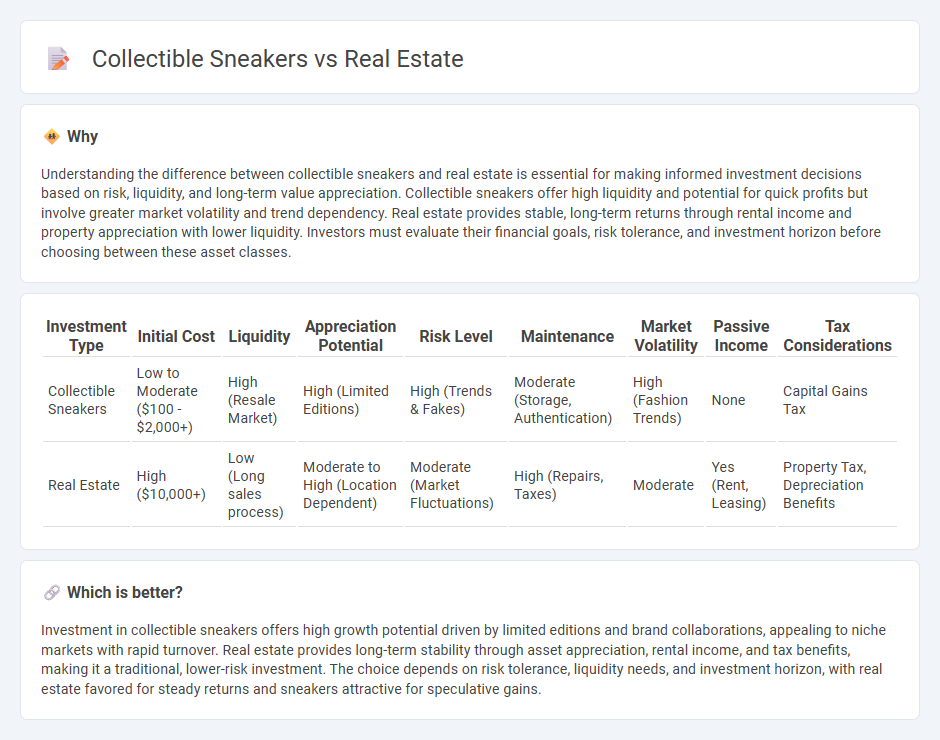 Collectible Sneakers vs Real Estate in Investment