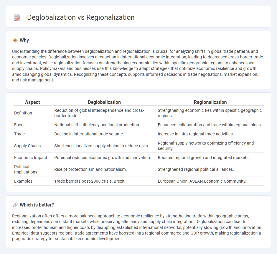 Deglobalization vs Regionalization in Economy