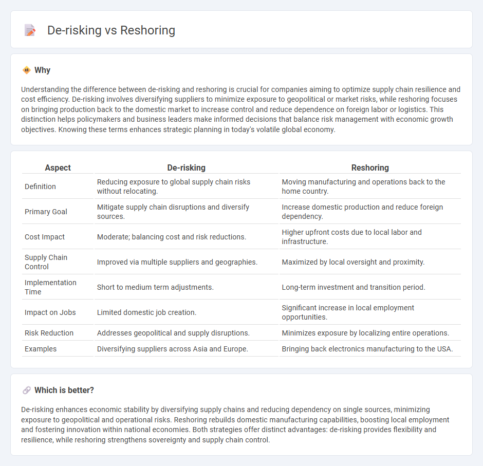 De-Risking vs Reshoring in Economy