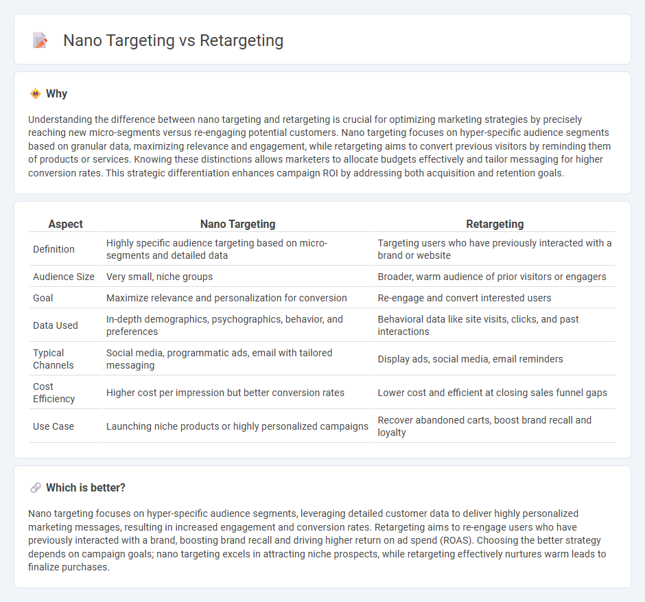 Nano Targeting vs Retargeting in Marketing