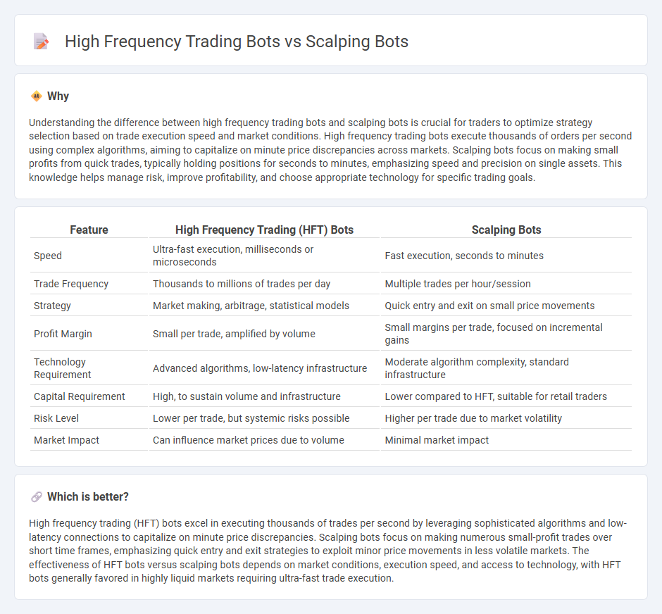 High Frequency Trading Bots vs Scalping Bots in Trading