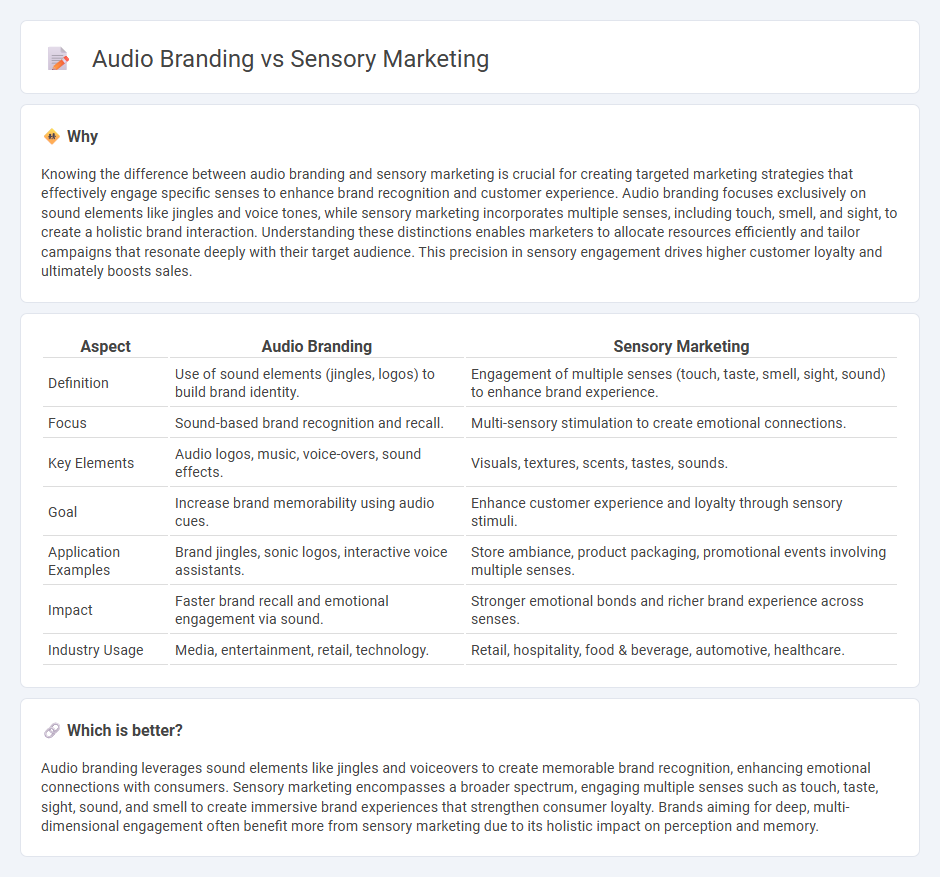 Audio Branding vs Sensory Marketing in Marketing
