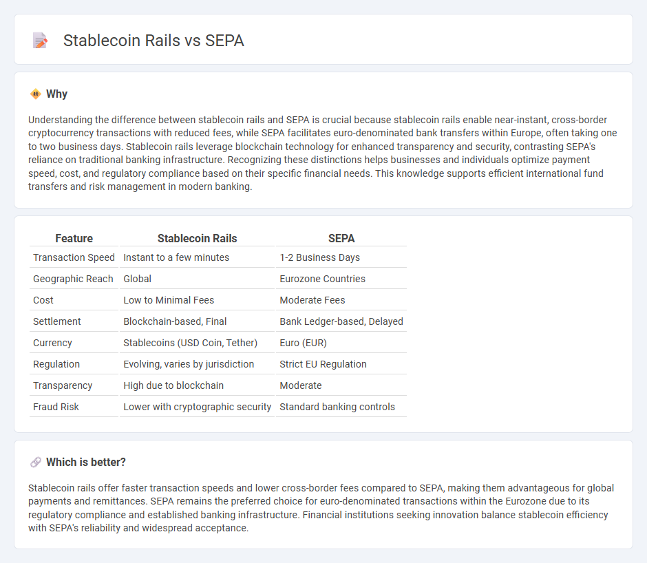 Stablecoin Rails vs Sepa in Banking