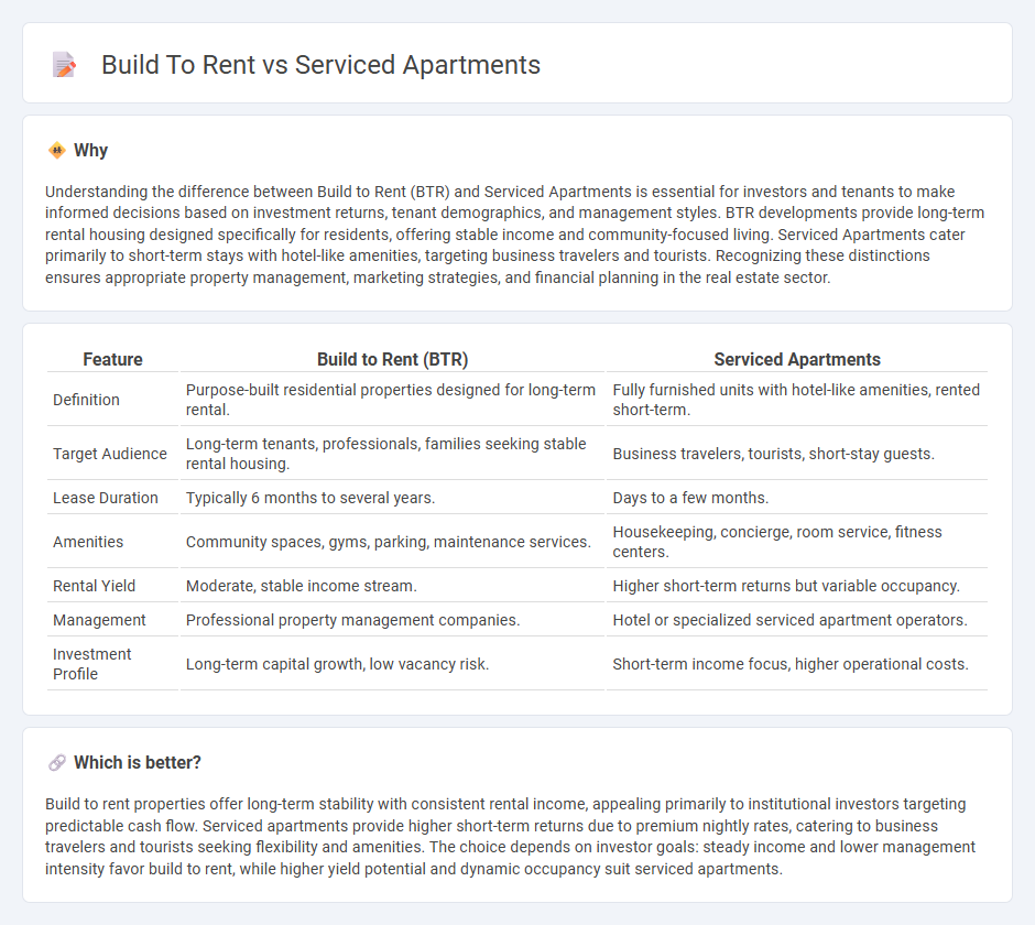 Build To Rent vs Serviced Apartments in Real Estate