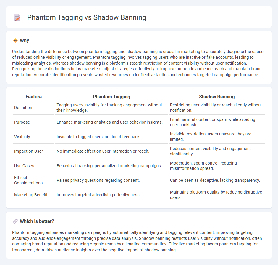 Phantom Tagging vs Shadow Banning in Marketing