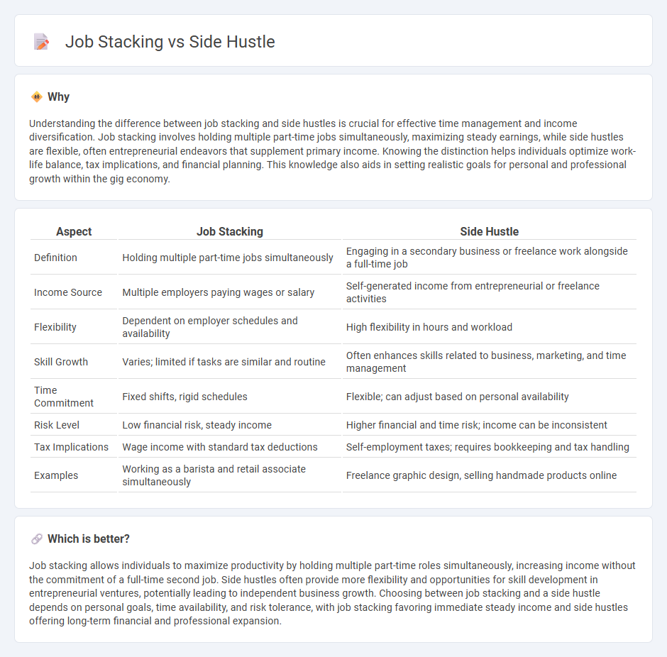 Job Stacking vs Side Hustle in Employment