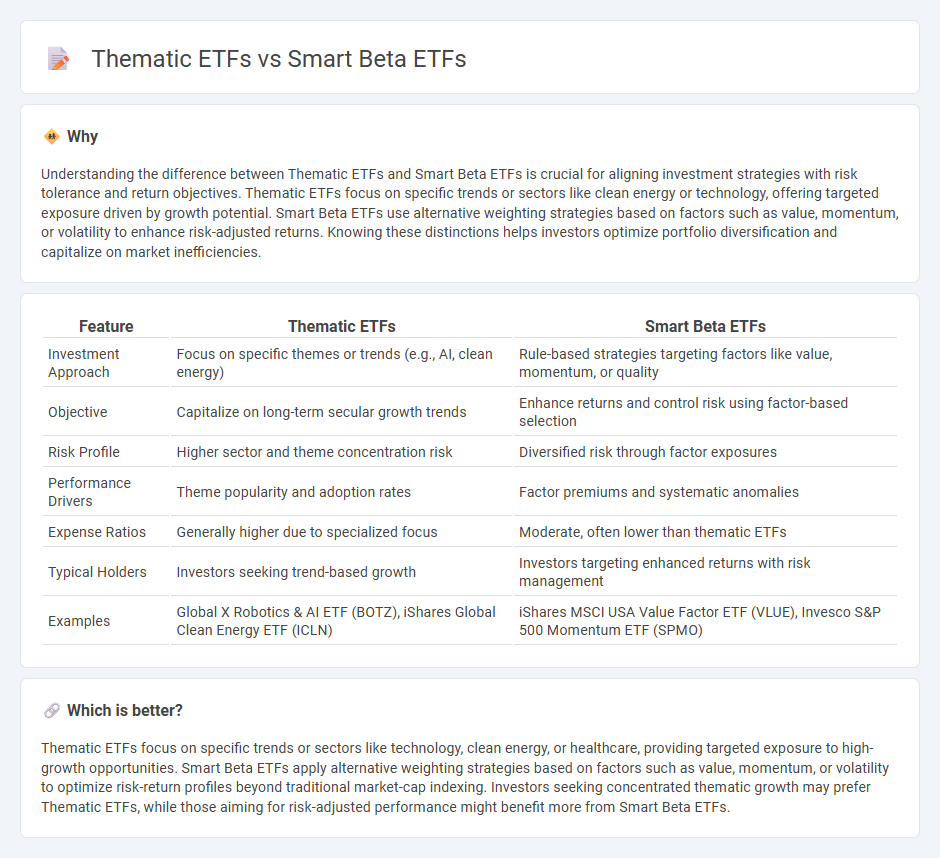 Thematic Etfs vs Smart Beta Etfs in Finance