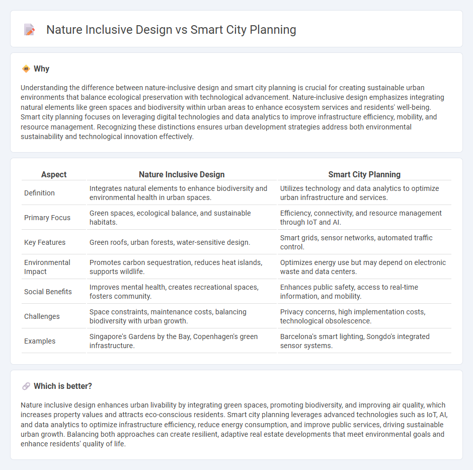 Nature Inclusive Design vs Smart City Planning in Real Estate