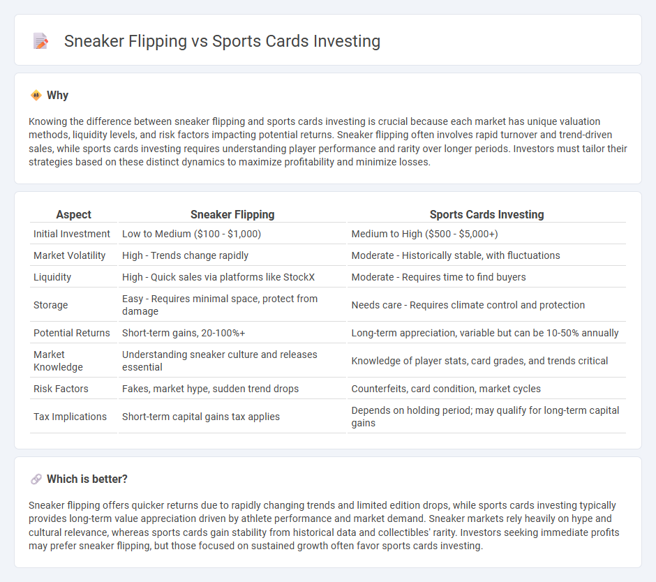 Sneaker Flipping vs Sports Cards Investing in Investment