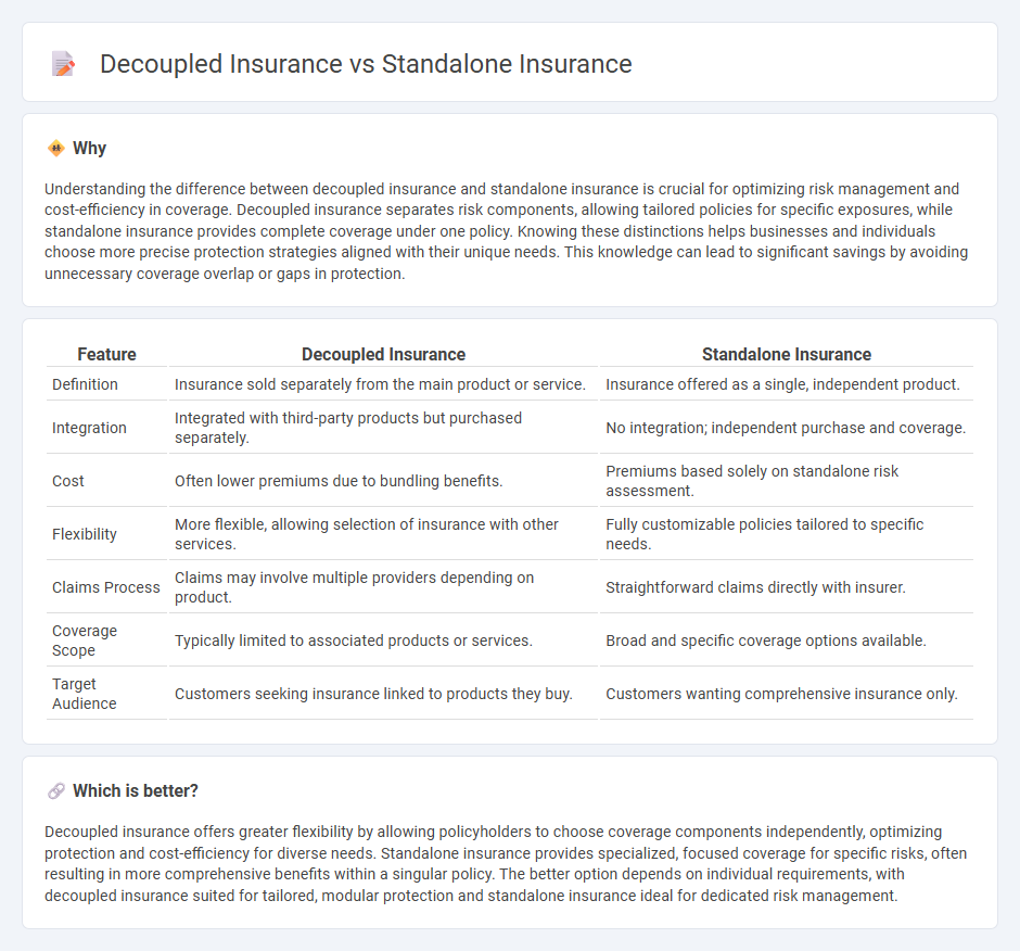 Decoupled Insurance vs Standalone Insurance in Insurance