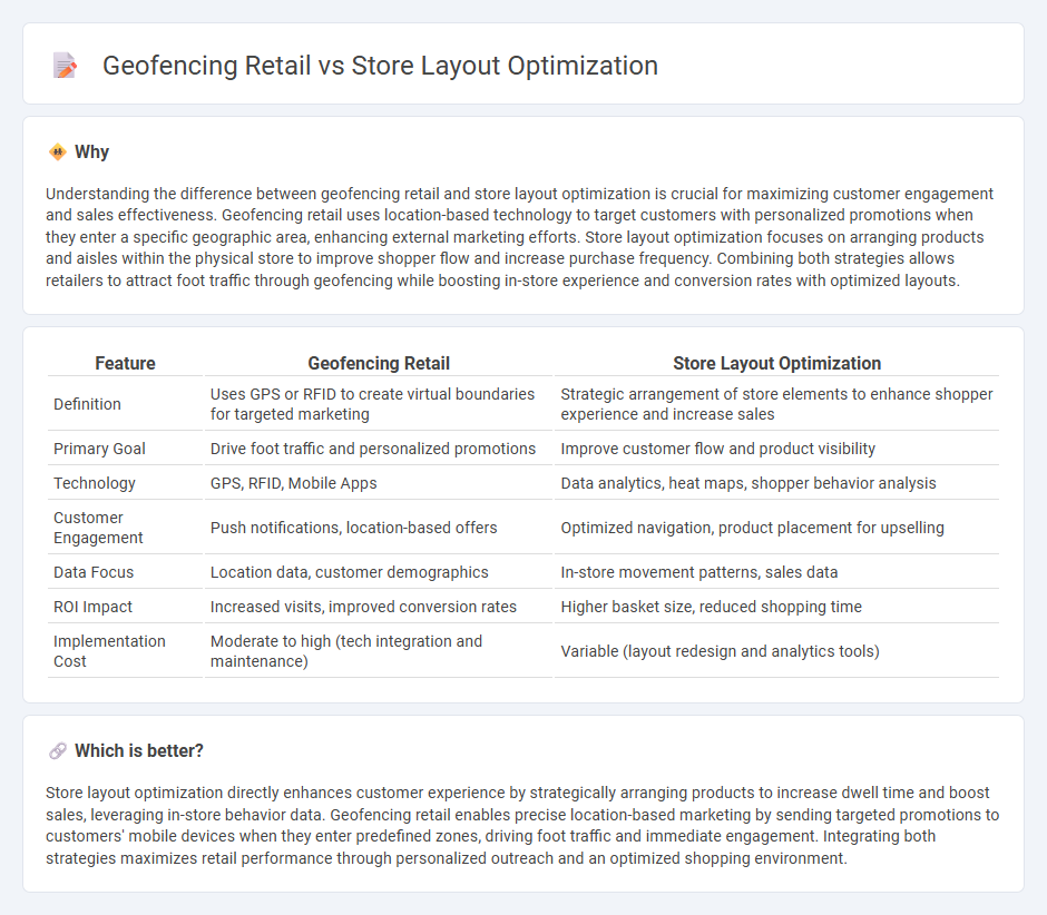 Geofencing Retail vs Store Layout Optimization in Retail