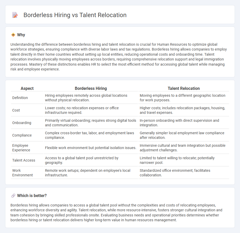 Borderless Hiring vs Talent Relocation in Human Resources