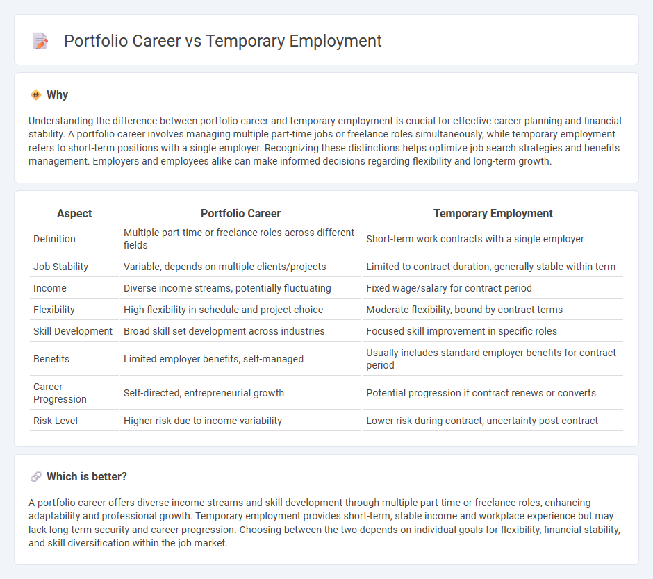 Portfolio Career vs Temporary Employment in Employment