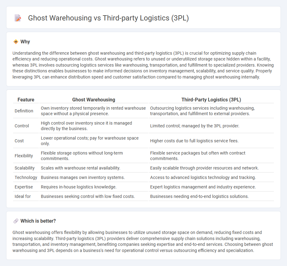 Ghost Warehousing vs Third-Party Logistics (3Pl) in Logistics