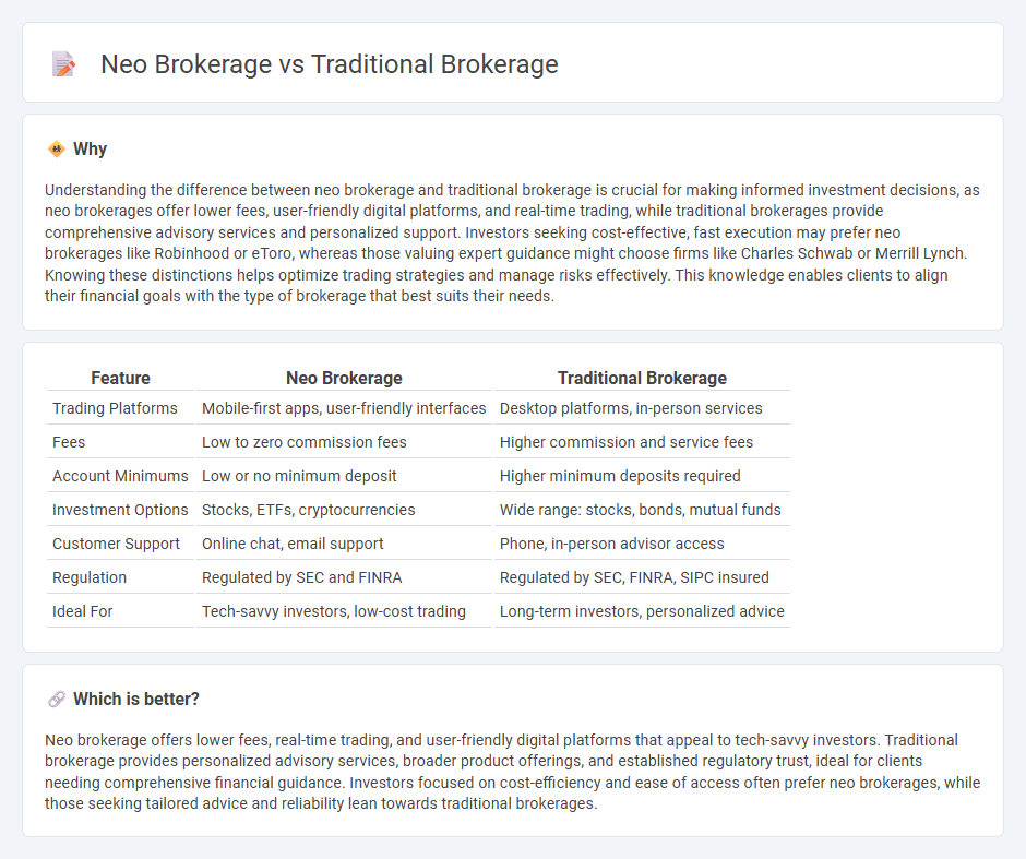 Neo Brokerage vs Traditional Brokerage in Banking