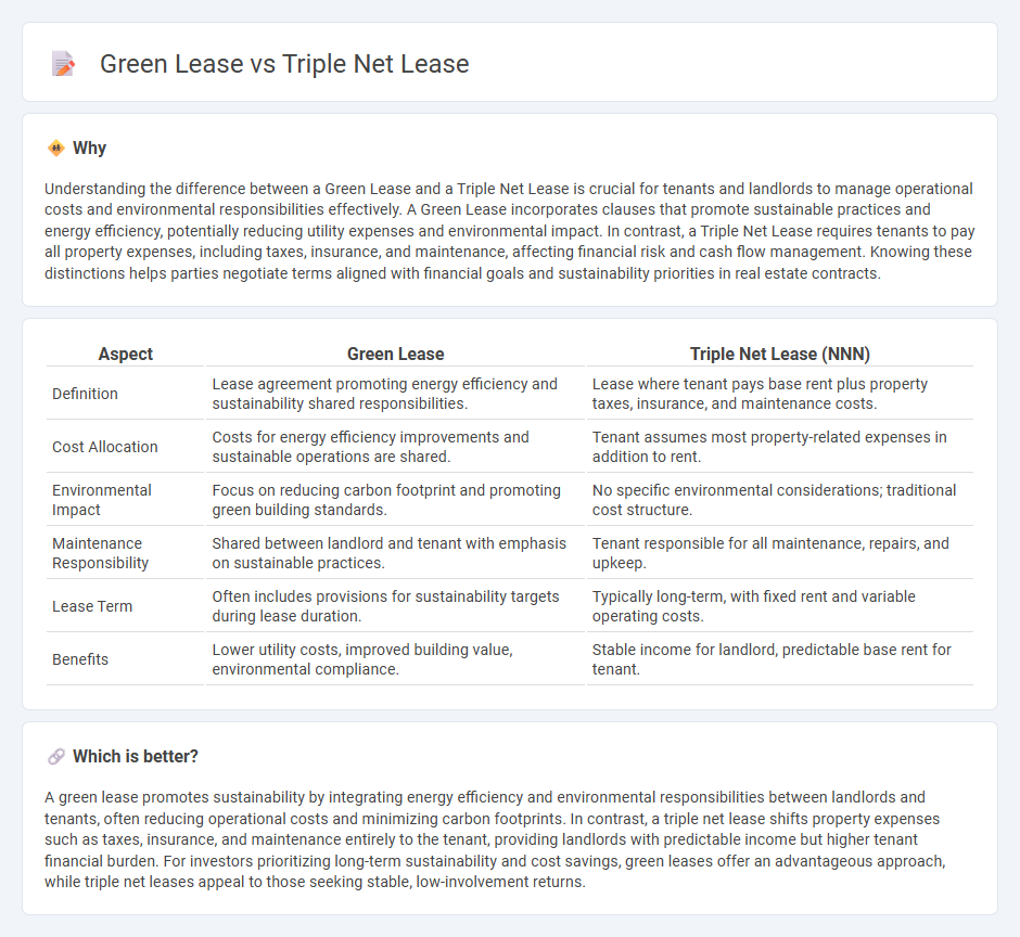 Green Lease vs Triple Net Lease in Real Estate