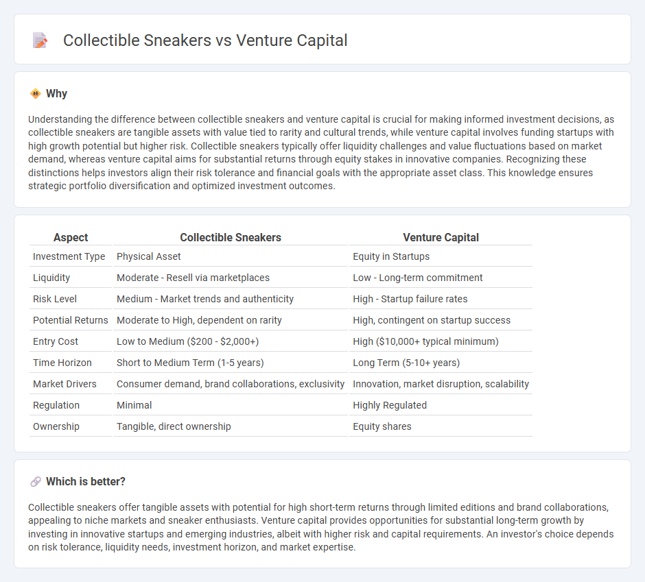 Collectible Sneakers vs Venture Capital in Investment