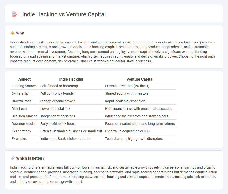 Indie Hacking vs Venture Capital in Entrepreneurship