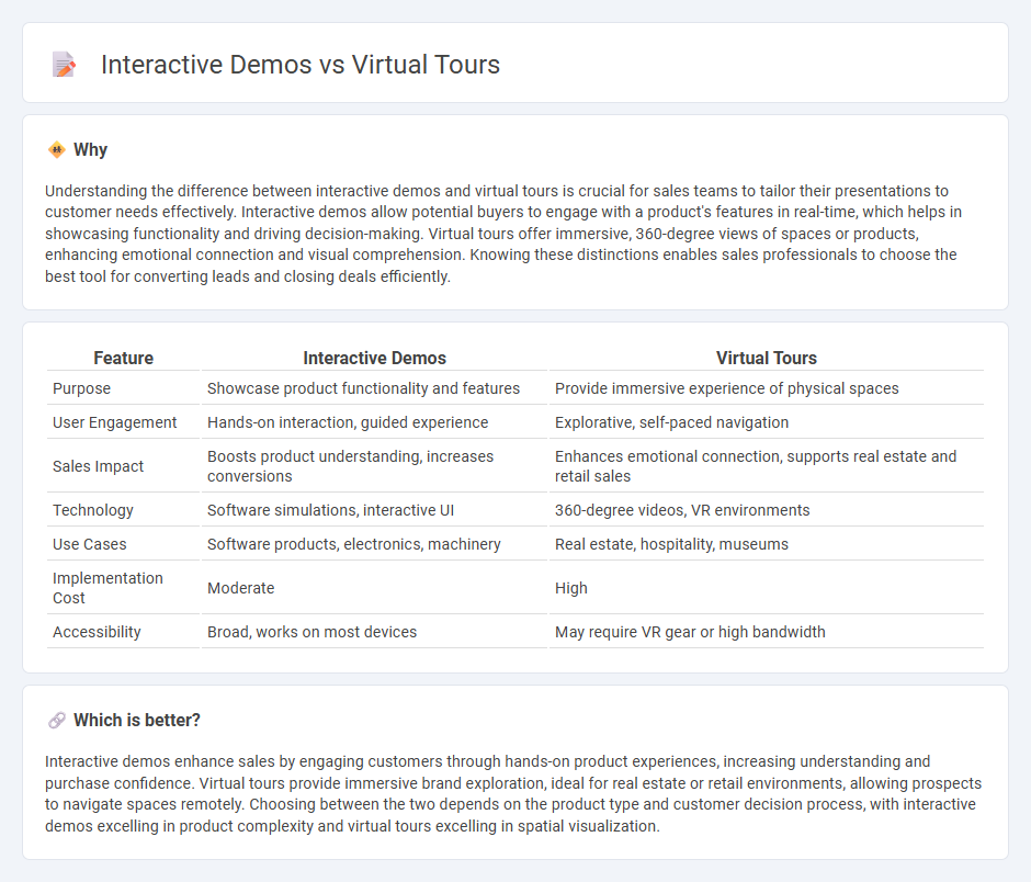 Interactive Demos vs Virtual Tours in Sales