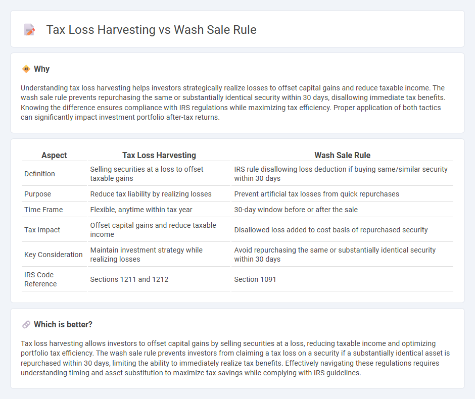 Tax Loss Harvesting vs Wash Sale Rule in Finance