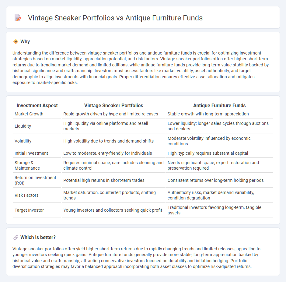 Vintage Sneaker Portfolios vs Antique Furniture Funds in Investment
