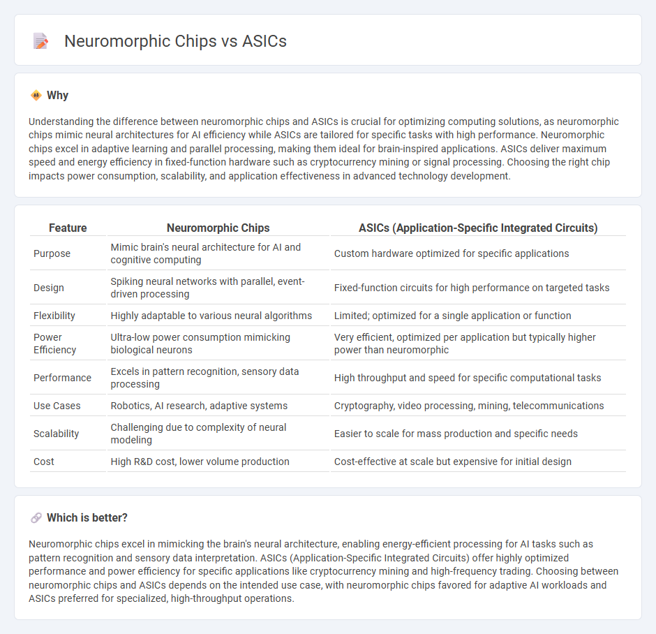 Neuromorphic Chips vs Asics in Technology