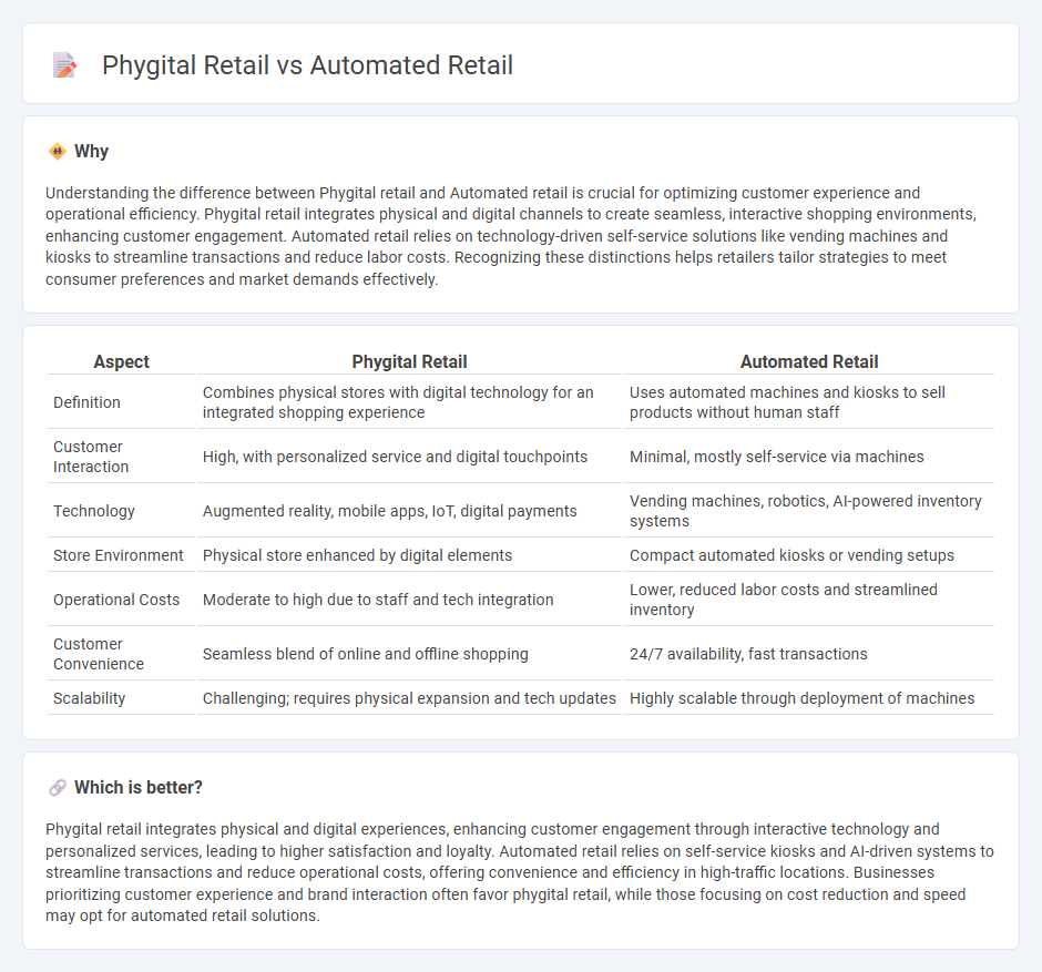 Phygital Retail vs Automated Retail in Retail