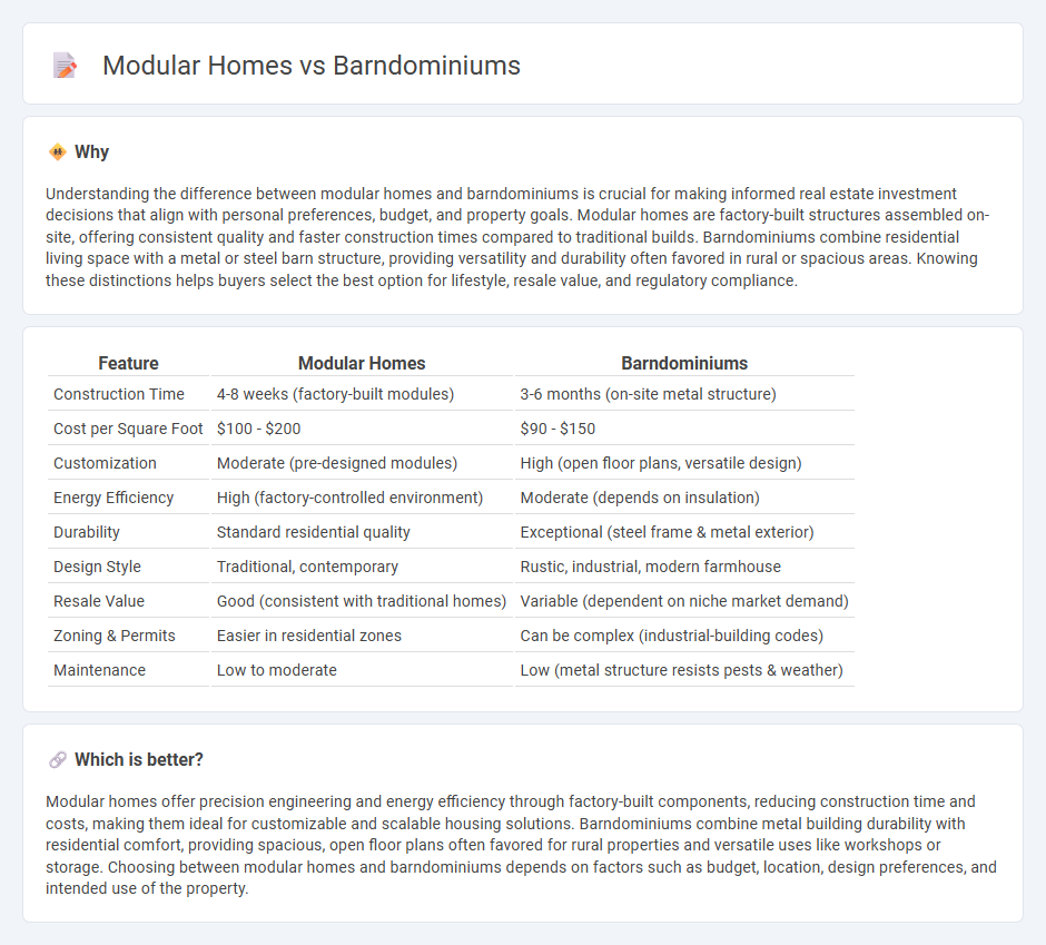 Modular Homes vs Barndominiums in Real Estate