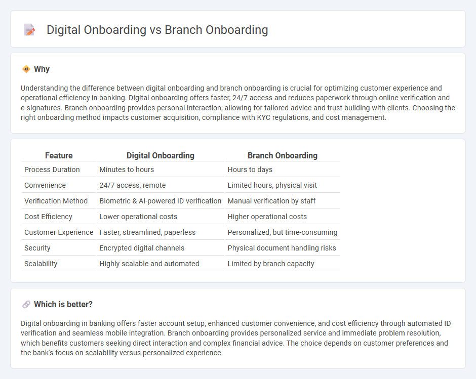 Digital Onboarding vs Branch Onboarding in Banking