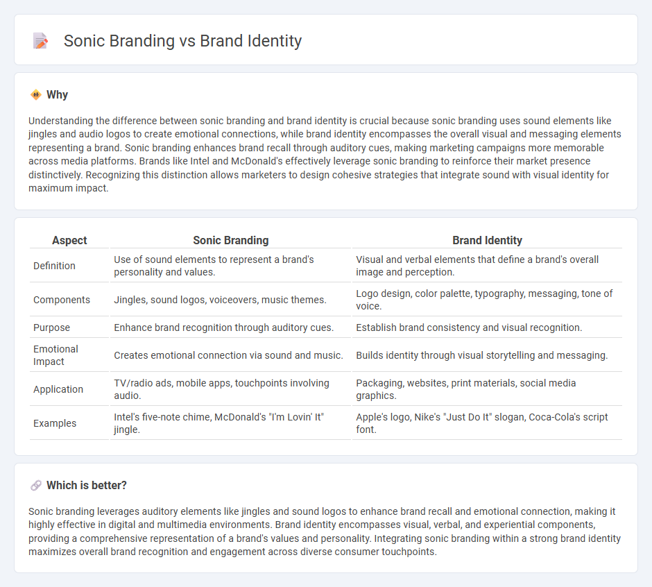 Sonic Branding vs Brand Identity in Marketing