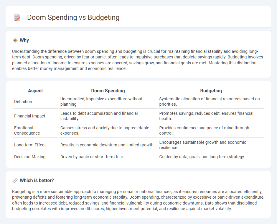 Doom Spending vs Budgeting in Economy