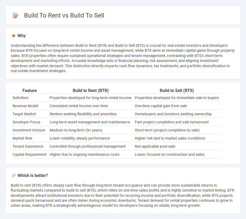 Build To Rent vs Build To Sell in Real Estate