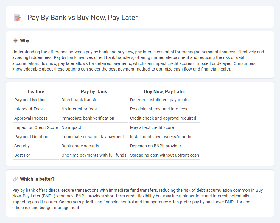 Pay By Bank vs Buy Now, Pay Later in Banking