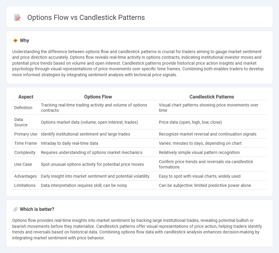 Options Flow vs Candlestick Patterns in Trading