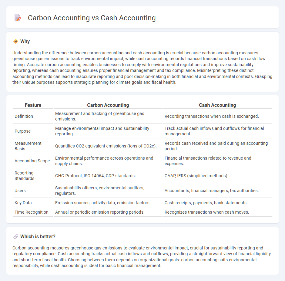 Carbon Accounting vs Cash Accounting in Accounting