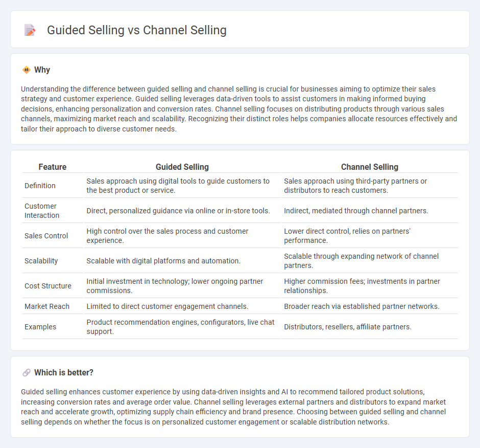Guided Selling vs Channel Selling in Sales