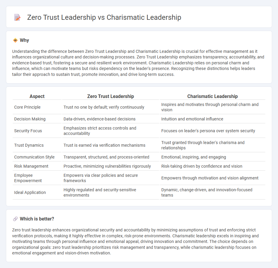 Zero Trust Leadership vs Charismatic Leadership in Management