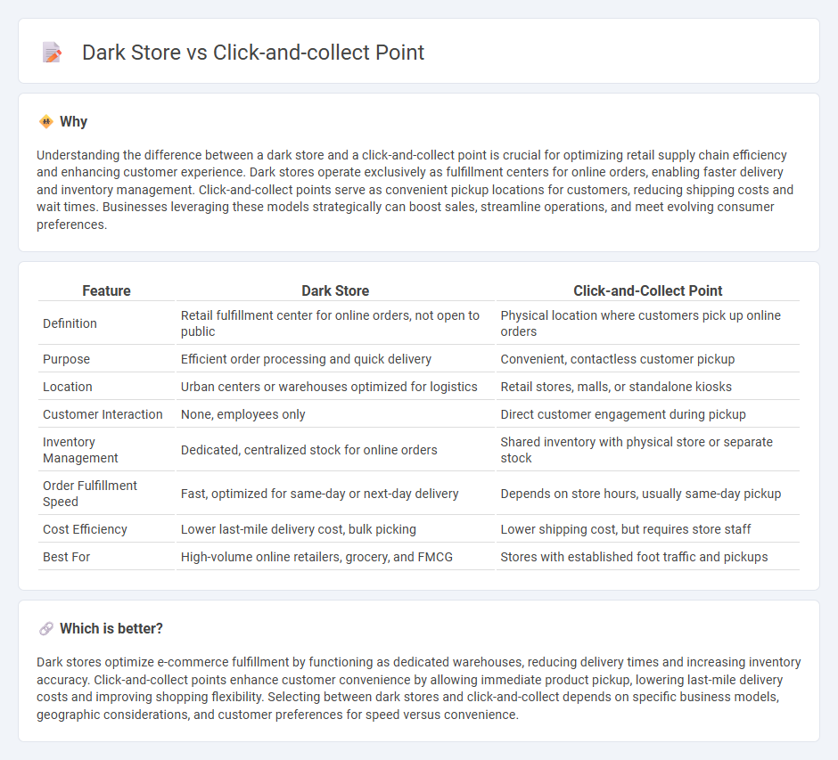 Dark Store vs Click-And-Collect Point in Commerce