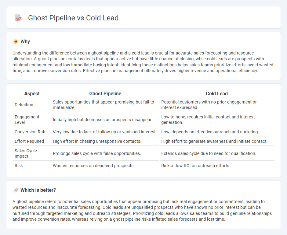 Ghost Pipeline vs Cold Lead in Sales