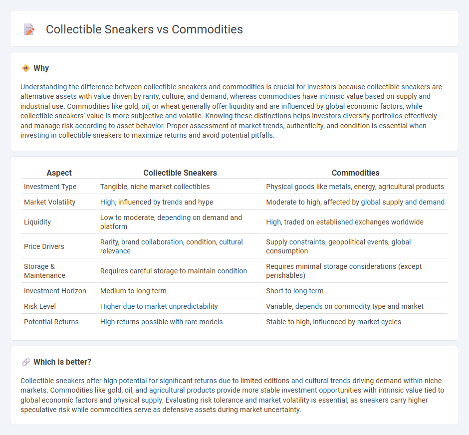 Collectible Sneakers vs Commodities in Investment