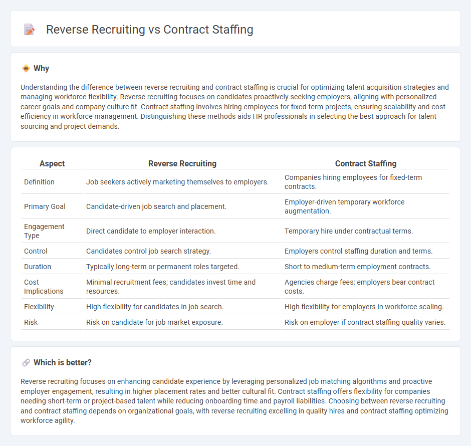 Reverse Recruiting vs Contract Staffing in Employment