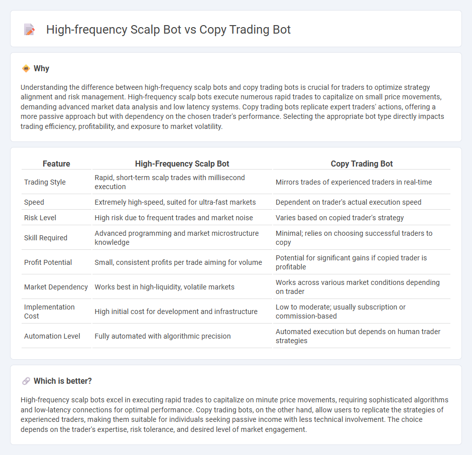 High-Frequency Scalp Bot vs Copy Trading Bot in Trading