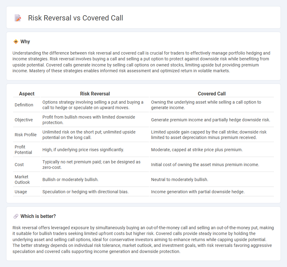 Risk Reversal vs Covered Call in Trading