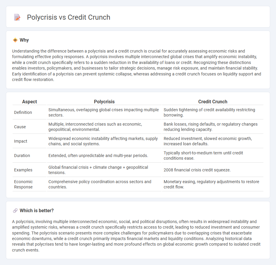 Polycrisis vs Credit Crunch in Economy