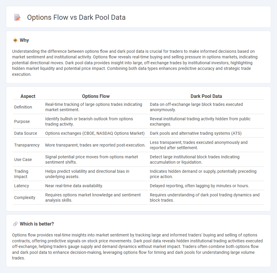 Options Flow vs Dark Pool Data in Trading