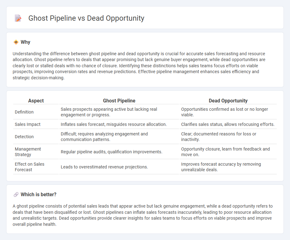 Ghost Pipeline vs Dead Opportunity in Sales