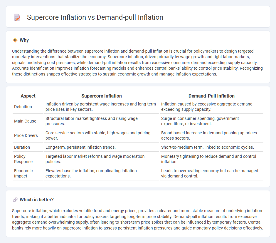 Supercore Inflation vs Demand-Pull Inflation in Economy