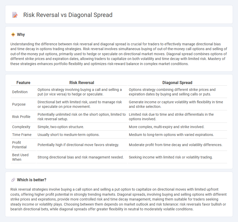 Risk Reversal vs Diagonal Spread in Trading